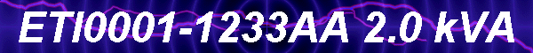 ETI0001-1233AA 2.0 kVA