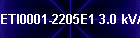 ETI0001-2205E1 3.0 kVA