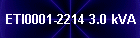 ETI0001-2214 3.0 kVA