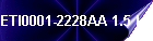 ETI0001-2228AA 1.5 kVA