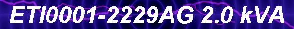 ETI0001-2229AG 2.0 kVA