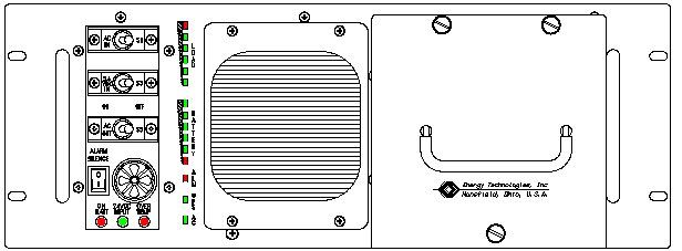 ETI0001-1251 Rugged MilSpec UPS Front View