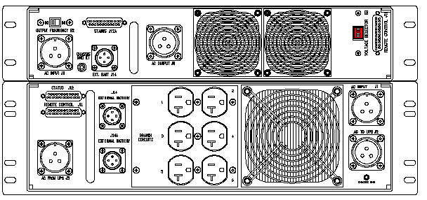 P/N: ETI0001-2205E2 Rugged Tactical UPS